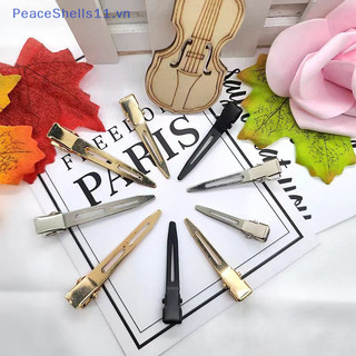 PeaceShells Metal Hair Clips Duckbill Clip Ladies Styling Sectioning Hairpin Clamps Curl Hair Root Fluffy Hair Clip Hairdressing Tools VN