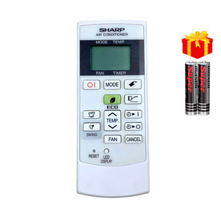 Điều khiển điều hòa sharp mã 04, remote máy lạnh sharp - tặng kèm pin - gdbg