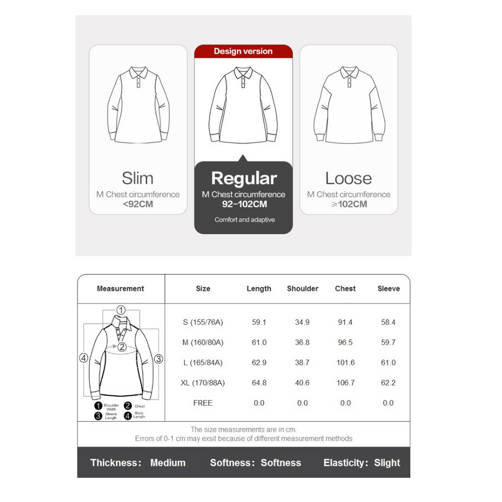 Áo thun polo GIORDANO 05313781 cotton tay dài thêu chữ thời trang dành cho nữ