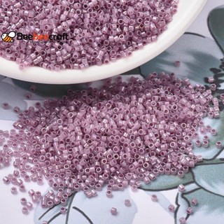 10g miyuki delica hạt xi lanh hạt giống nhật bản 11 / 0 lót lan lấp lánh ab 1.3x1.6mm lỗ: 0.8mm khoảng 2000 chiếc / 10g