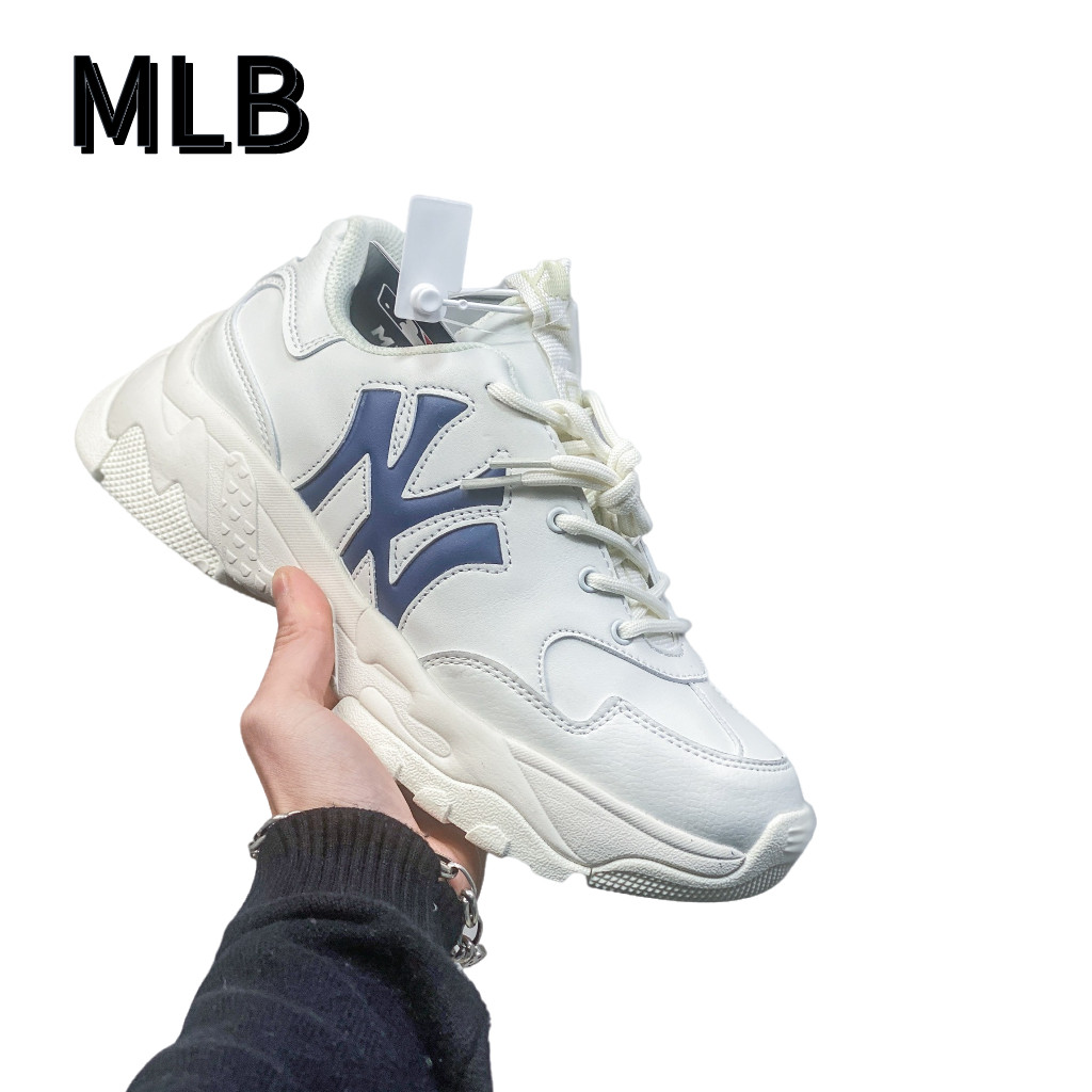 COD  Giày MLB Chunky Liner Mid Quai Dán mới 100% full Box/