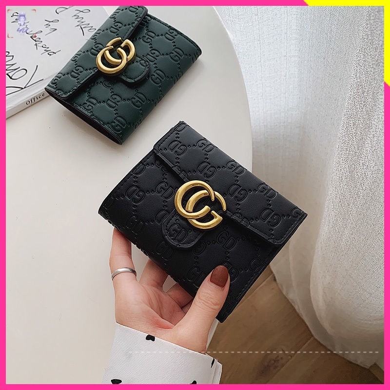 Ví Ngắn Dạng Gập Siêu Mỏng Phong Cách Mới 2022 Cho Nữ