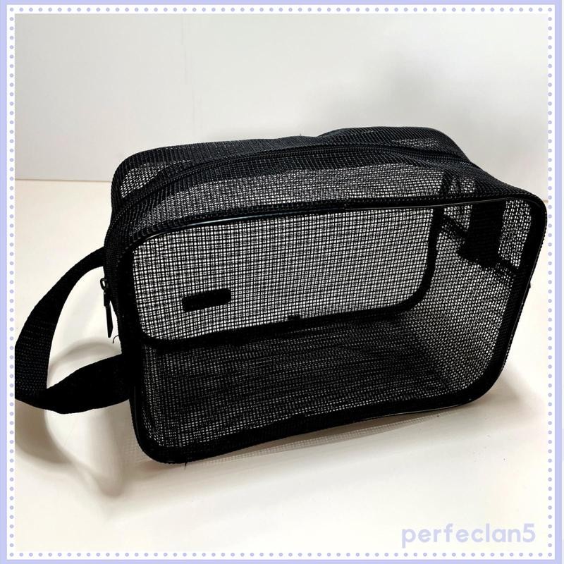 Túi Lưới Đựng Đồ Bơi / Vệ Sinh Cá Nhân Du Lịch Màu Đen Cho Nam