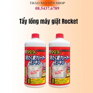 Dung dịch tẩy lồng máy giặt Rocket 550G chính hãng, Nước tẩy lồng máy giặt Rocket Nhật Bản, vệ sinh máy giặt