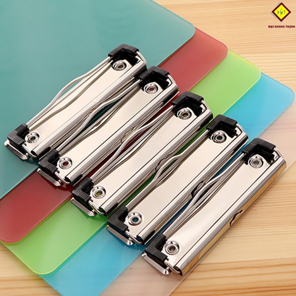 Bìa trình ký nhựa CAO CẤP đơn A4 Bìa kẹp nhựa giấy A4 đơn Táp nhựa kẹp hồ sơ A4 đơn
