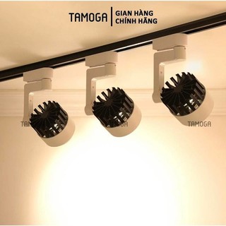 COMBO 3 Đèn rọi ray COB và 1 Thanh ray 1 mét DR 03 Công suất 20W TAMOGA QUANIX trang trí cửa hàng