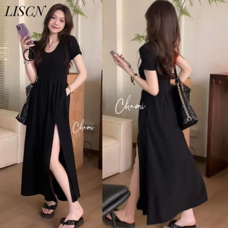 LISCN váy Đầm váy nữ body đầm Fashion Đơn giản INS Dễ thương WLQ2430LI2 13Z240325