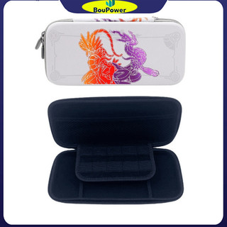 Túi lưu trữ BouPower Tương thích cho Nintendo Switch Oled Di động thời trang Pokemon Hard Case Túi du lịch