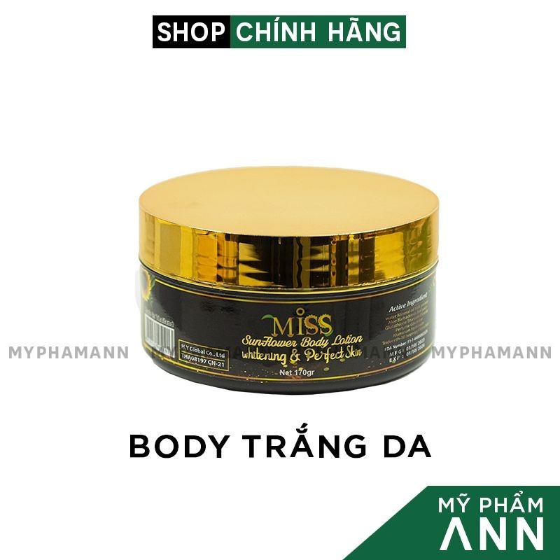 Kem Body MISS Thái Lan Chính Hãng Giá Sỉ