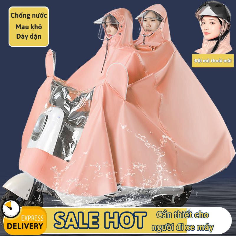 8XL Áo Mưa Cánh Dơi Joful Home Chất Vải Dày Dặn Chống Thấm Nước Độ Che Phủ Lớn Khu Vực Đèn Trong Suố