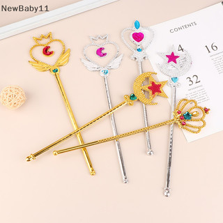 Newbaby 1 bé gái vương miện công chúa phép thuật cây đũa phép cô dâu vương miện pha lê kim cương tiên cây đũa phép cho trẻ em tiệc phép thuật bé gái diy trang trí vn
