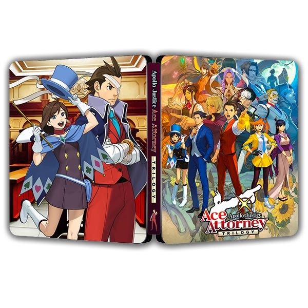 Apollo Justice Ace Attorney Trilogy ALL Platforms Steelbook | Hộp tưởng tượng