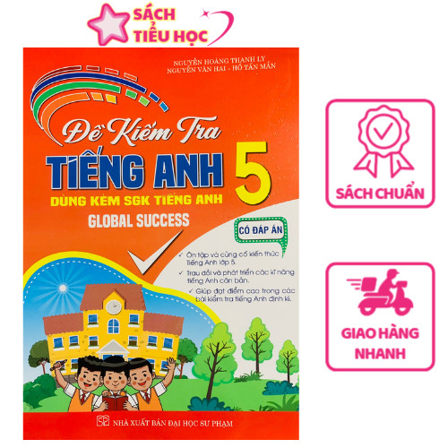 Sách - Đề kiểm tra Tiếng Anh 5 (Global Success) HA