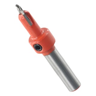 ⭐ READY STOCK ⭐-NEW-Adjustable Stop Collar Woodworking Countersink Drill Bit with 8mm Shank【POWDERS-VN】