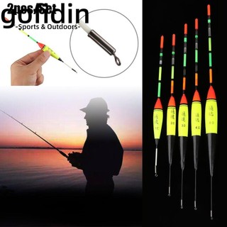 gofidin 2 Chiếc / Lốc Nóng 1.0# 2.0# 3.0# 4.0# 6.0# Phao Câu Cá Bằng Nhựa Dạ Quang Chuyên Dùng