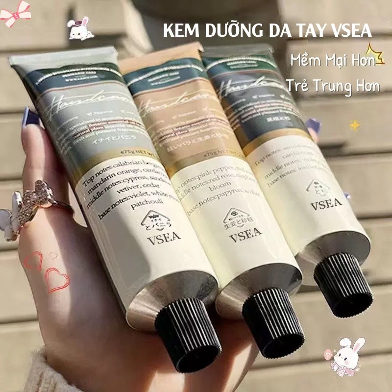 Kem Dưỡng Da Tay Hương Nước Hoa Quyến Rũ Dạng Tuýp Bằng Nhôm Cao Cấp Trẻ Hoá Làn Da YR