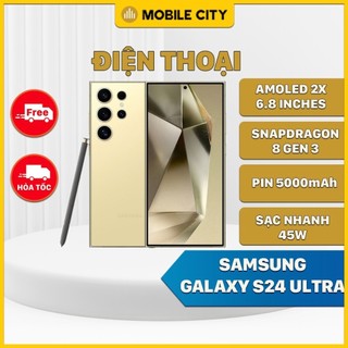 Điện thoại samsung galaxy s24 ultra chính hãng - snapdragon 8 gen 3 - pin 5000mah