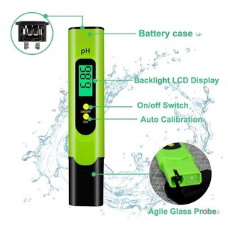 Máy đo ph kỹ thuật số ks 0-14ph máy kiểm tra ph cho nước máy đo ph 0 01ph máy kiểm tra chất lượng nước chính xác cao cho bể bơi bể cá