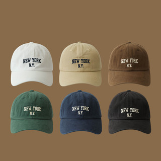 Thêu Mũ Bóng Chày Rửa Cotton Nam Nữ Mũ Du Lịch Ngoài Trời Casual Unisex Mũ Chống Nắng