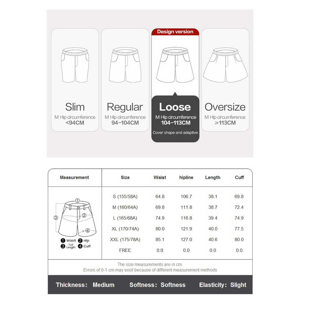 GIORDANO WOMEN Elastic waist loose cotton shorts 13403242
