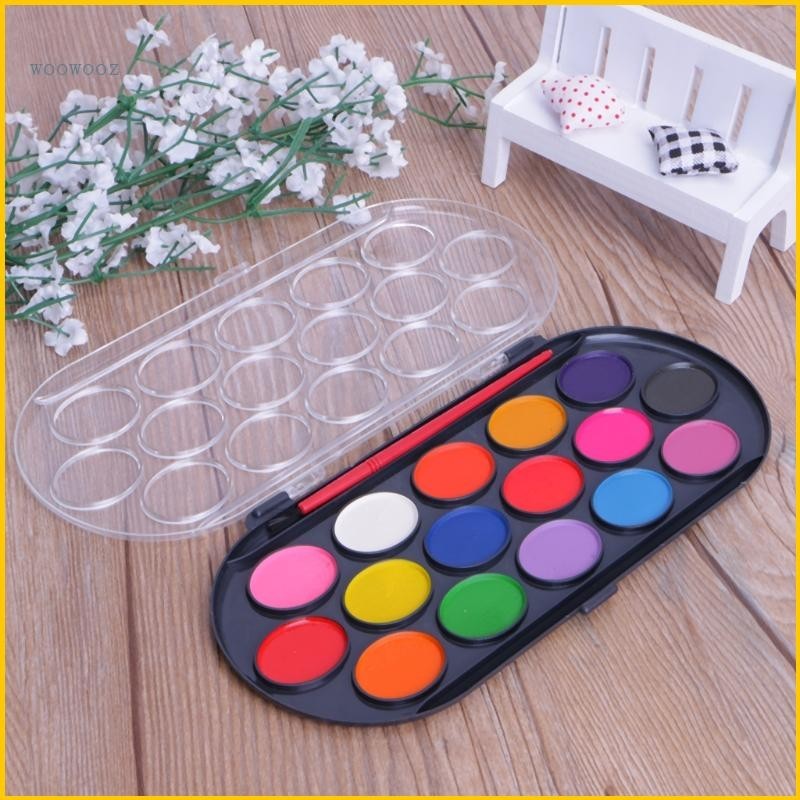 Set 16 Bảng Pha Màu Nước mini Cho Bé