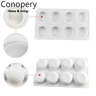 Conopery Khuôn Làm Bánh Flat Tròn Chocolate Mousse Jelly Pudding Kem Bánh Ngọt Món Tráng Miệng Bánh Mì Dụng Cụ Nướng Bánh