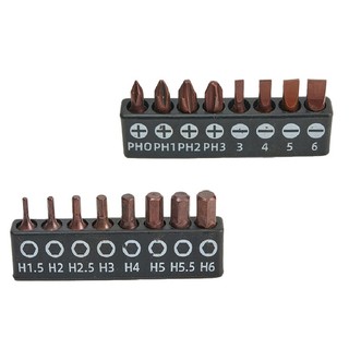 Bộ mũi tuốc nơ vít truyền động 16 chiếc Mũi tuốc nơ vít chống trượt chuôi lục giác