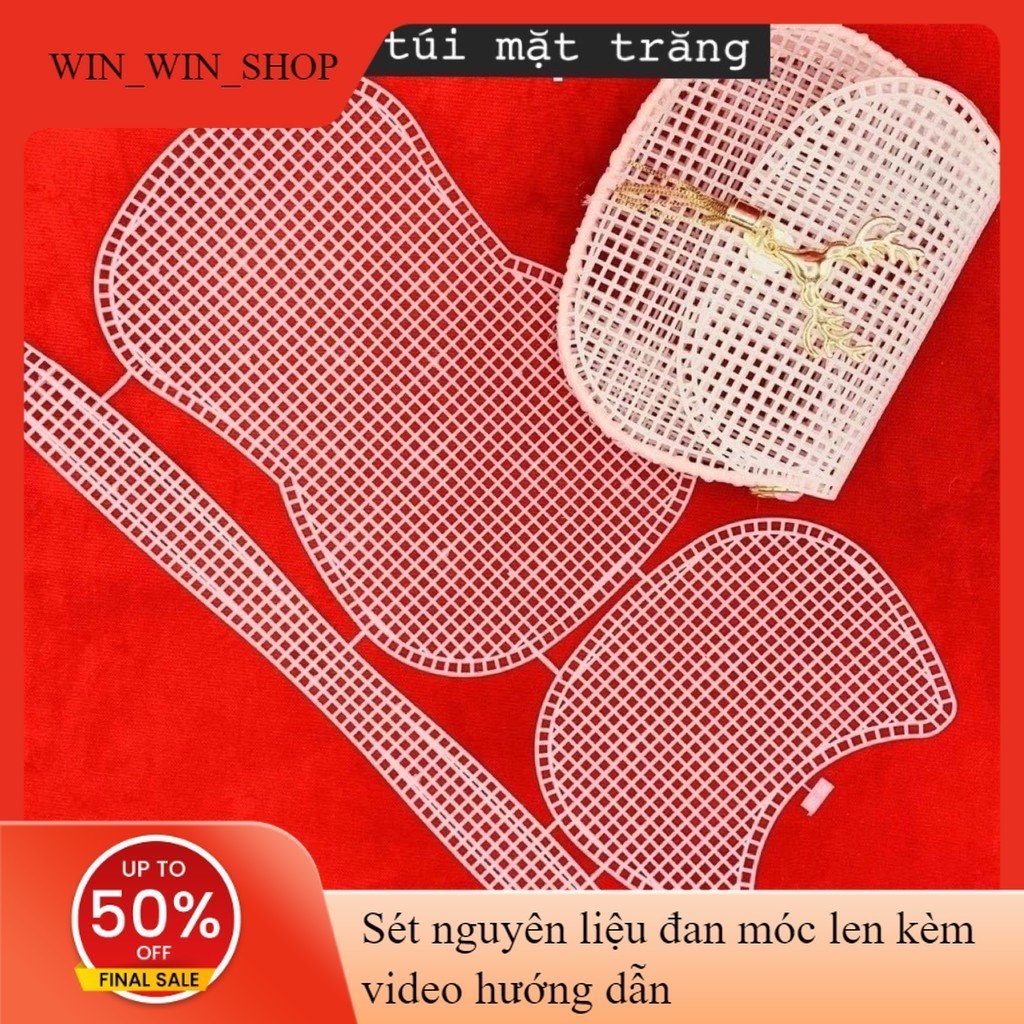 Khung túi canvas làm túi xách bầu , túi mặt trăng bằng nhựa
