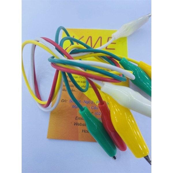 Dây kẹp cá sấu 2 đầu (Cái)