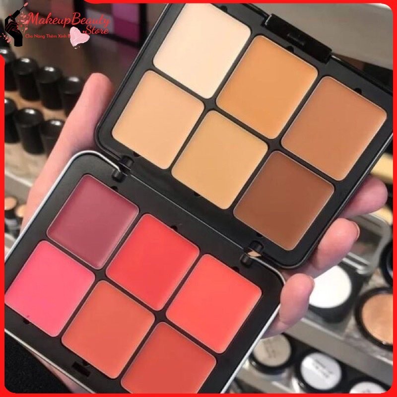 Bảng má hồng khối highlight che khuyết điểm Carla Secret 12ô MS 8832 [ ZIN.COSMETICS ]