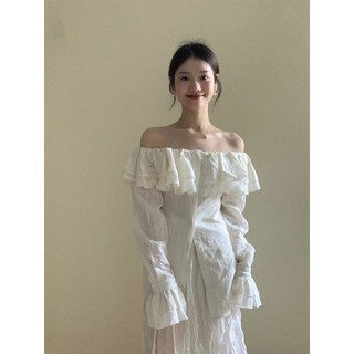 Bộ Đồ Ngọt Ngào Váy Ống Top Một Vai 2024 Xuân Hè Thời Trang Phong Cách Mới Tính Khí Giảm Tuổi Bộ Đồ Hai Mảnh