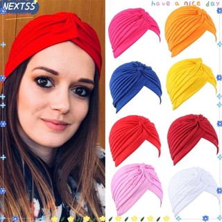 Khăn Trùm Đầu Co Giãn Phong Cách turban Giảm Rụng Tóc Cho Nữ