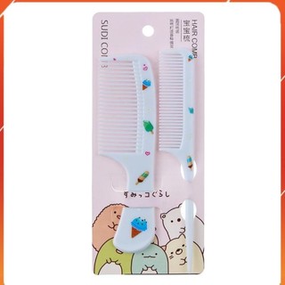 Set 2 Lược Chải Tóc Dễ Thương