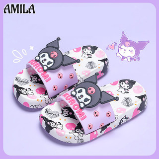 Dép bé gái AMILA Sanrio in hình mùa hè Hello Kitty đế mềm chống trượt Dép trẻ em Hello Kitty