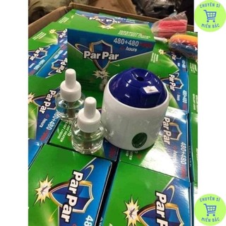 Máy đuổi muỗi, đèn đuổi muỗi, máy tặng lọ tinh dầu parpar