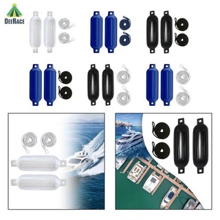 Deerace 2 miếng chắn bùn thuyền 6mm x 1.5m dây bảo vệ chắn bùn bơm hơi cho thuyền buồm tàu cao tốc du thuyền thuyền câu cá phao