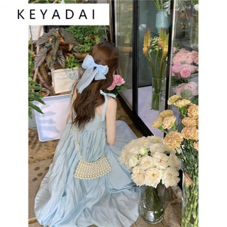 KEYADAI váy Đầm váy nữ body đầm Trendy thời trang Thời trang Phong cách WLQ2430MVX 13Z240325