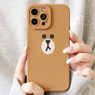 Ốp Lưng Basic Camera Nổi - Bear Rabbit & Duck - Bear - VN074