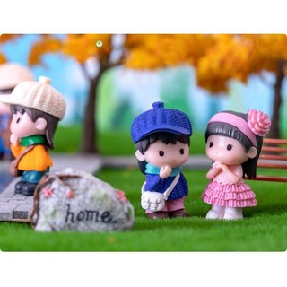 Mô Hình Cặp Đôi Nam Nữ Trang Trí Siêu Xinh
