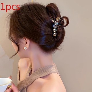T Sang Trọng Thời Trang Tình Yêu Kim Cương Giả Lấy Kẹp Hàng Ngày Phù Hợp Với Tình Yêu Trái Tim Phong Cách Tóc Cá Mập Kẹp Mũ Đội Đầu