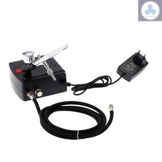 Bộ máy nén khí chuyên nghiệp Airbrush cho tranh nghệ thuật Thủ công Mô hình phun bánh Mô hình bàn chải không khí Bộ dụng cụ làm móng ANEW-4.1