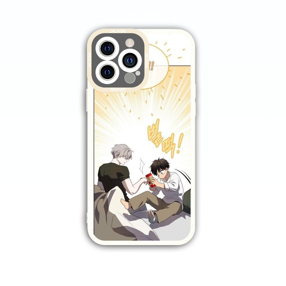 Ốp lưng iPhone Cạnh Vuông Samsung Xiaomi Oppo Manhwa boylove Passion nhân vật Ilay vs Taeil
