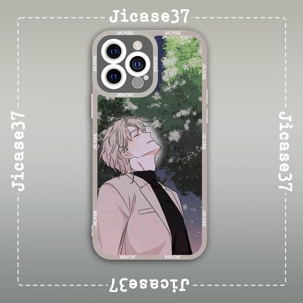 Ốp lưng iPhone Cạnh Vuông Samsung Xiaomi Oppo Manhwa boylove Low tide Đêm bên bờ biển nhân vật Tae J