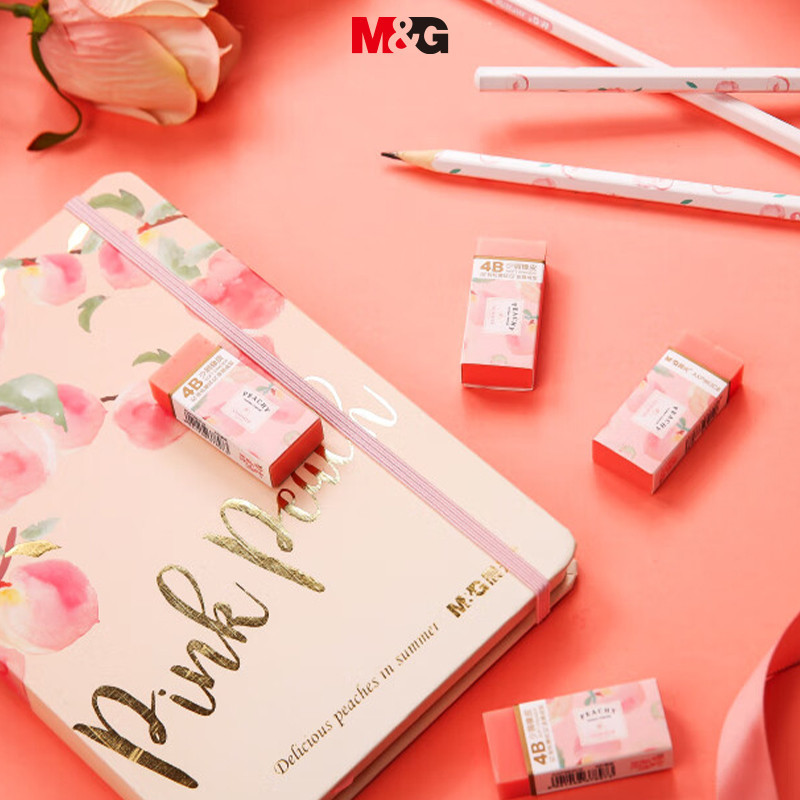 M&G  Gôm Tẩy   Tẩy Màu Đào 1 Cái