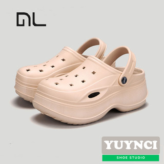YUNCI dép cross dép kiểu nữ đi chơi Lịch sự Đa màu sắc Chống trơn trượt Đáng yêu FBT2410O4C 4Z240125