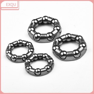 Xe đạp Xe đạp Trọn bộ Vòng bi trung tâm bánh xe 3 / 16 và 1 / 4 - Trước và Sau (Cặp) EXQU