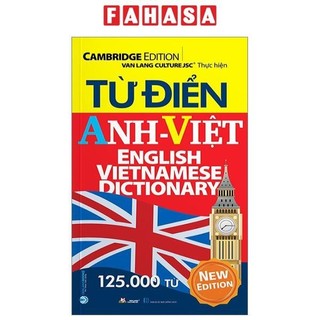 Sách từ điển anh-việt 125.000 từ