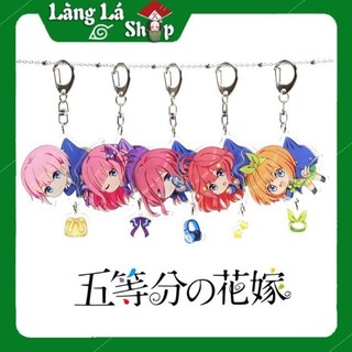Móc khoá Mica anime 5-toubun no Hanayome (Loại Treo nhân vật) - Nhựa Cứng Acrylic In 2 mặt sắc nét ( ảnh thật )