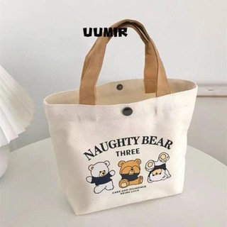 Canvas Tote Đào Hoạt Hình Mini Thời Trang Canvas Dung Tích Lớn Túi Bảo Quản Dã Ngoại