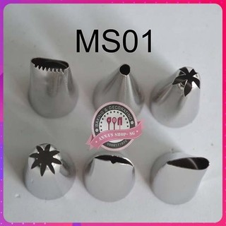 Bộ đui bắt bông kem cơ bản ms01